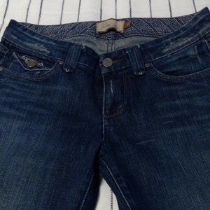 Paige Pico Jeans boot cut dark blue size 27